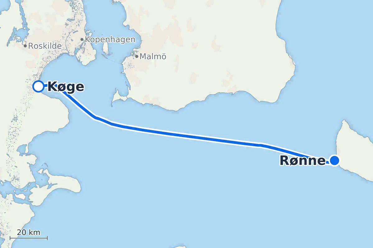Køge - Rønne